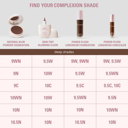 Natural Blur Powder Foundation & Power Plush Concealer Duo