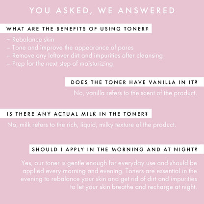 Vanilla Milk Toner